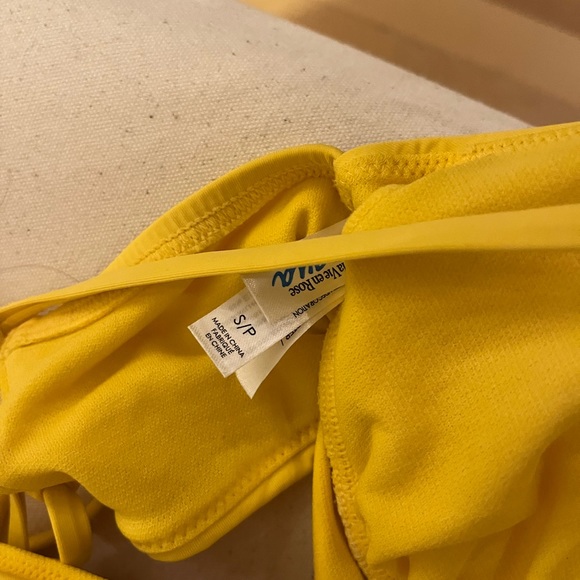 Yellow XS/S La Vie En Rose Bikini - Picture 3 of 4